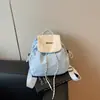 Diseño de Nicho Coreano Mochila Deportiva para Exteriores Ropa Casual de Trabajo para Mujer Mochila de Montañismo para Viajes Bolsa para Estudiante Universitario Hombres