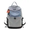 Mochila deportiva bicolor, bolsa grande de alta capacidad para senderismo y montañismo al aire libre, bolsa de viaje ligera, mochila casual para ciclismo
