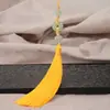 Hebilla Ping An de 13 cm Borla Ruyi Flecos Colgante de Presión Hanfu Elementos de Estilo Chino Accesorios Decoración Espiga Colgante Joyería