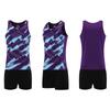 Velocidad al por mayor nuevo traje de ropa de entrenamiento de atletismo para hombres y mujeres ropa de equipo de competencia chaleco de sprint ropa para correr maratón verano
