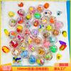 50mm Transparente Mixed Gashapon 2 yuan Colorido Paraíso Essência Projeto Família Digger Gashapon Máquina Gashapon Bola Gashapon