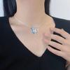 Colar espírito cobra exagerado vento frio 2025 este ano nova explosão corrente clavicular senso de design punk gótico corrente de pescoço