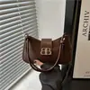 2026 estilo nuevo de comercio exterior retro bolso de mano texturizado para la axila simple casual moda bandolera tote bolsa de hombro para commuting para mujer
