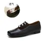 Sapatos Mary Jane com tira cruzada para mulheres, novo estilo outono 2026, sapatos de salto baixo estilo balé, sapatos femininos casuais versáteis retrô