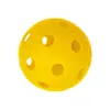 Pelota de pickleball moldeada por inyección de 26 agujeros/40 agujeros, disponible en varios colores, especializada para competición en interiores y exteriores