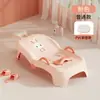 Silla reclinable plegable para lavar el cabello de niños, cama para lavar el cabello de bebé para uso doméstico, adecuada para niñas, niños pequeños y bebés.
