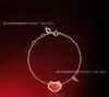 Collar de calabaza Kirin de alta gama, pequeño colgante de calabaza, ágata roja y nácar blanco, disponible para dropshipping y suministro para transmisiones en vivo