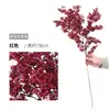 Planta Artificial Tallo Único Bayas de Acebo Bayas Rojas Materiales Florales DIY Venta Caliente Transfronteriza Flores Falsas Flor Artificial Simulación Ramo