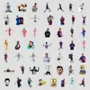 50 Pegatinas de Graffiti de Estrellas del Fútbol, Vasos de Agua, Teléfonos Móviles y Computadoras, Pegatinas Decorativas Impermeables, Pegatinas Deportivas Creativas al por Mayor