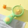Lindo caracol ventilador de mano pequeño mini para estudiante ventilador de carga USB bolsillo exterior pequeño regalo caricatura