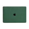 Adecuado para carcasa protectora de cuero PU para laptop Apple air15 carcasa pro macbook funda protectora patrón de tela carcasa para computadora