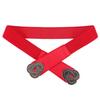 Sello de Cintura Chaqueta de Plumón de Mujer Abrigo Cinturón de Vestido Hebilla de Nudo Chino Vintage Sello de Cintura Holgado Mujer