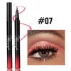 Delineador de Ojos Perlado Exclusivo Transfronterizo Pluma Delineadora Líquida con Brillo Metálico Diamante Punk Impermeable Larga Duración Impermeable Sin Desvanecimiento Maquillaje
