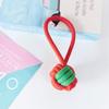 Juguetes para Perros Más Vendidos Transfronterizos Mascotas Navidad Set de Juguetes de Cuerda de Algodón Molienda de Dientes y Alivio del Aburrimiento Nudo de Cuerda Navideño Juguete Resistente a Mordeduras