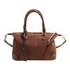 Bolso de Mano Moda Retro para Mujer 2026 Nuevo Otoño Invierno Textura de Gamuza Bolso de Hombro Único Gran Capacidad Bolso Cruzado para Viajes