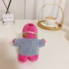 [Solo para Ropa] Conjunto de Ropa de Bebé Estilo Wang Sulong Liso Dragón Bollo Chaqueta y Falda Reemplazo