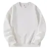Nuevo Producto de Primavera y Otoño: Sudadera de Algodón Chino Leche de Seda Color Sólido Cuello Redondo con Logo Impreso Personalizado, Holgada Casual para Grupo, En Stock