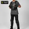 Sulaite Equipamento de Proteção Off-Road para Motocicleta Colete Antiqueda Verão Respirável Protetor de Peito para Pilotagem Conjunto de Joelheiras Downhill