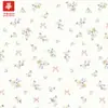 Tecido de Algodão Estampado com 60 Contagens, Design Fresco e Simples de Coelho com Laço, Adequado para Vestidos, Camisas e Roupas de Boneca Femininas e Infantis