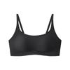 Verano Seda de Hielo Fresca Base Líquida Invisible Sin Costuras Ropa Interior Soporte Suave Anti-Exposición Transpirable Botón Sujetador para Mujeres