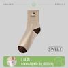 Calcetines de Algodón 100% Puro para Mujer Tarjeta 10A Calcetines Antibacterianos de Media Pantorrilla Nuevos de Primavera y Otoño Calcetines Largos Lindos Calcetines Deportivos de Algodón Puro Estilo Japonés