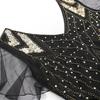 Amazon Transfronterizo Vestido de Lentejuelas 1920 Vestido Vintage Talla Grande Fiesta de Banquete Europeo y Americano Boda Vestido de Noche