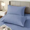 Funda de almohada japonesa impermeable anti-aceite para la cabeza 48x74cm antisudor previene el amarilleo del núcleo de la almohada 48*74cm un par universal para todas las estaciones