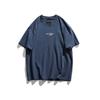 Vestido de verano sureño, novedad de verano 2022, camiseta de cuello redondo con estampado de letras para hombre, estilo japonés, marca de moda, manga corta suelta