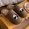2026 Nuevas Pantuflas de Dibujos Animados de Invierno para Casa, Antideslizantes, Suela Gruesa Suave, Felpa Cálida, Lindas, para Pareja