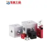 Tuerca Hexagonal de Aleación de Aluminio Caja de Mano Conector de Tablero Acrílico Bloque Tapa de Tornillo Tuerca Hexagonal Cuadrada de Acero Inoxidable Tapa