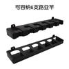 Suporte de Exibição para Varas de Pesca Vertical Horizontal Suporte de Plástico Suporte Fixo Suporte para Coleção de Varas de Pesca Suporte para Acessórios de Pesca