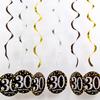 CHEERS TO YEARS Bandeira de aniversário 18-90th Birthday Party decorativo espiral pendurando ornamentos atacado