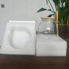 Frasco de Almacenamiento de Vidrio Transparente Bote para Té Almacenamiento Frasco Sellado Frasco para Condimentos para Té de Flores Frasco para Especias para Fruta Seca Sellado a Prueba de Humedad