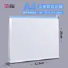 Saco ziplock Jieli pp espessado fosco a4/b5/a5/a6 saco de arquivo saco de arquivo saco com cordão tridimensional à prova d'água