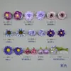 Bolsa de material de flor artificial grampo de cabelo flor cocar de minoria étnica acessórios de cabelo clipe de borda fazendo chapéu acadêmico chinelos DIY flor decorativa