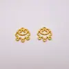 Acessórios de Joias de Liga de Ruyi Nuvem Vazada Materiais para Pulseira, Colar, Brinco, Pingente DIY Fabricante Atacado
