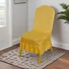 Funda de Silla para Banquete de Boda al por Mayor Funda Universal para Silla de Hotel Cubierta para Silla de Restaurante Establecimiento de Catering Funda Protectora para Asiento