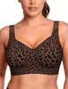 Soporte Suave, Sin Aros, Push-Up Cómodo Ropa Interior Femenina Sin Costuras para Pechos Grandes, Sujetador Femenino Sin Costuras Talla Grande para Personas de Mediana Edad y Mayores