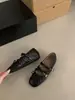Zapatos planos de estilo francés, que aumentan la altura, de punta redonda retro para mujer, nueva colección otoño 2025, bailarinas Mary Jane con estampado de leopardo