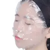 Mascarillas faciales desechables para salones de belleza y tratamientos de spa, ultradelgadas, para aplicación húmeda en el rostro, cubiertas de plástico para mascarillas faciales