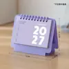 Nuevo Calendario 2027 Año del Cordero Mini Agenda de Bolsillo Portátil Creativo Adorno de Escritorio Calendario de Registro