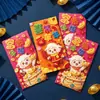 2027 Sobres Rojos de Año Nuevo Año de la Oveja Sobres Rojos Caricatura Oveja Linda Paquete de Dinero de la Suerte para Niños Sobres de Dinero de la Suerte de Mil Yuanes Sobres Rojos del Festival de Primavera