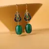 [Jinqi] brincos vintage de design para todos os jogos ao vivo, gancho de orelha elegante, clipe de orelha, joia de orelha, brincos de estilo antigo para mulheres 2024