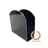 Porta-Guardanapos Acrílico Transparente em Formato U para Restaurante Ocidental Café Bar Caixa de Lenços Quadrada Suporte de Armazenamento para Toalhas