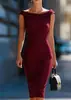 Vestido de Verano y Primavera de Ajuste Delgado que Resalta la Figura, sin Mangas, de un Solo Hombro, de Longitud Media para Mujer, para el Sitio Independiente Europeo y Americano de Amazon 2026