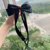 Grampo de Cabelo Fita Laço Doce Feminino Estilo Japonês e Coreano Simples e Versátil Grampo de Cabelo de Alta Qualidade na Parte de Trás da Cabeça Acessórios de Cabelo de Celebridade da Internet