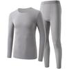 Ropa interior térmica ultrafina para hombre con ácido hialurónico embellecedor de la piel, antibacteriana, delgada, de cuello redondo, sin costuras, camiseta interior antiestática para otoño e invierno