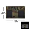 Haike ITLAY Insígnia IR infravermelha italiana de Velcro Insígnia de identificação de Velcro Insígnia de moral tática de Velcro refletivo