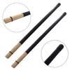 Venta al por mayor del fabricante, Cepillos de madera profesionales para batería, Baquetas, Juego de 19 piezas de cepillos de bambú para batería de jazz, Accesorios para instrumentos de percusión
