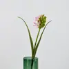 Galho Pequeno com 2 Folhas 42cm Jacinto Flor Artificial de Alta Qualidade Decoração de Casa Simulação Arranjo Floral Design Floral Criação de Arte Floral